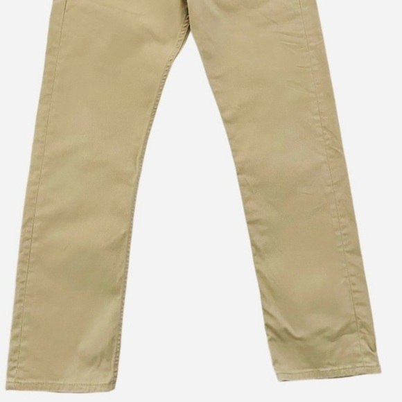 Levi's Men's 513 Slim Straight Jean Pants, Beige, Size 31x30 - Picture 7 of 13